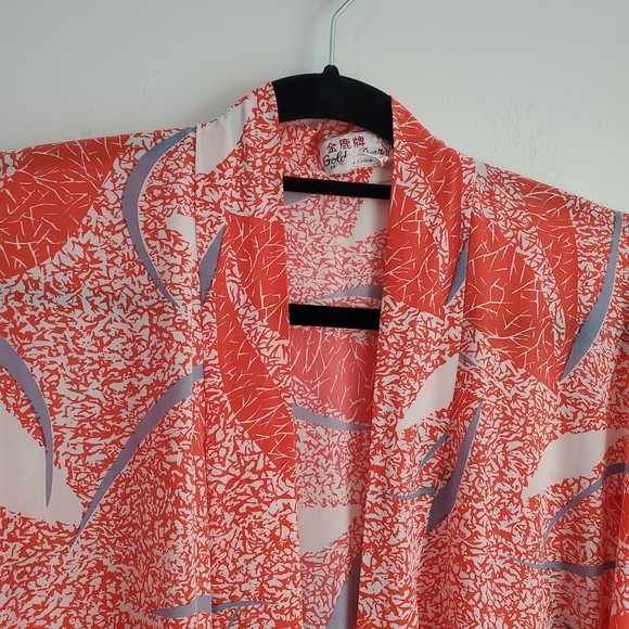 Golden Deer | Intimates & Sleepwear | Golden Deer 0 Silk Robe Kimono ...